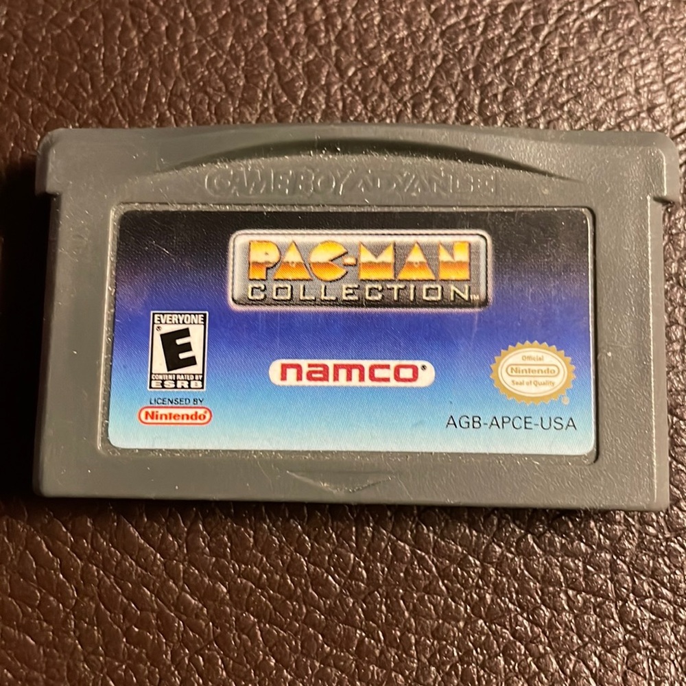 Nintendo Gameboy Advance pac-man collection